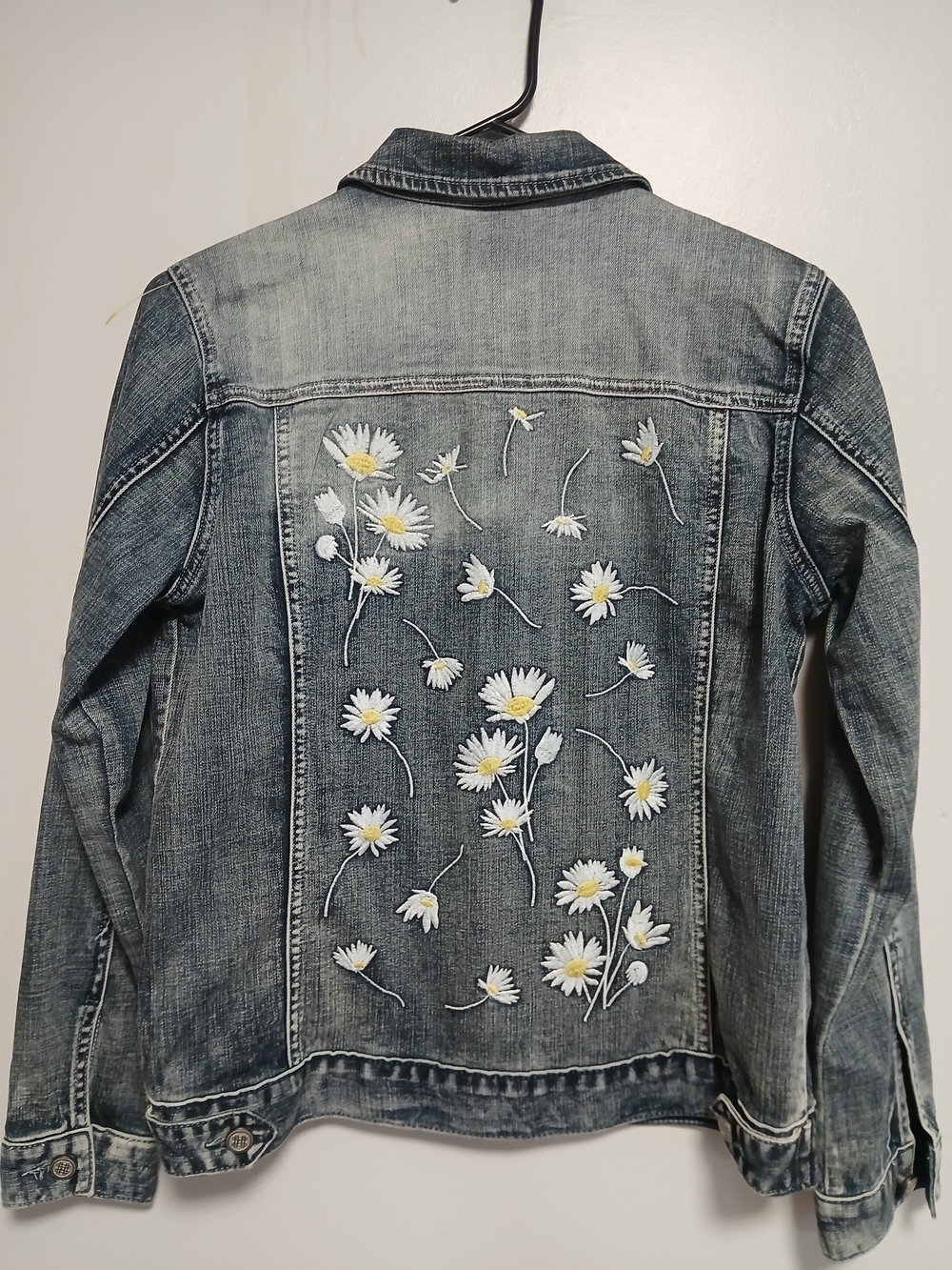 Laurie Felt Faded Blue Denim Jacket - Picture 2 of 3